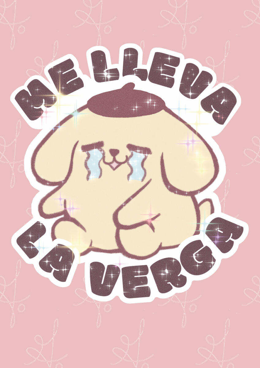 Diseño de Poster - Pompompurin